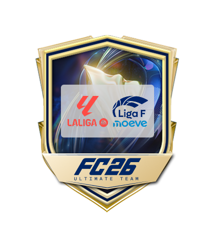 7x 84+ LALIGA or Liga F Upgrade